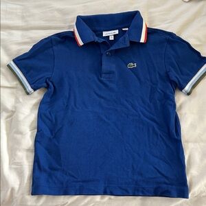 Lacoste Kids Polo Shirt in Vibrant Blue